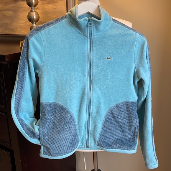 Lacoste size 40 fleece jacket - Picture 1 of 8